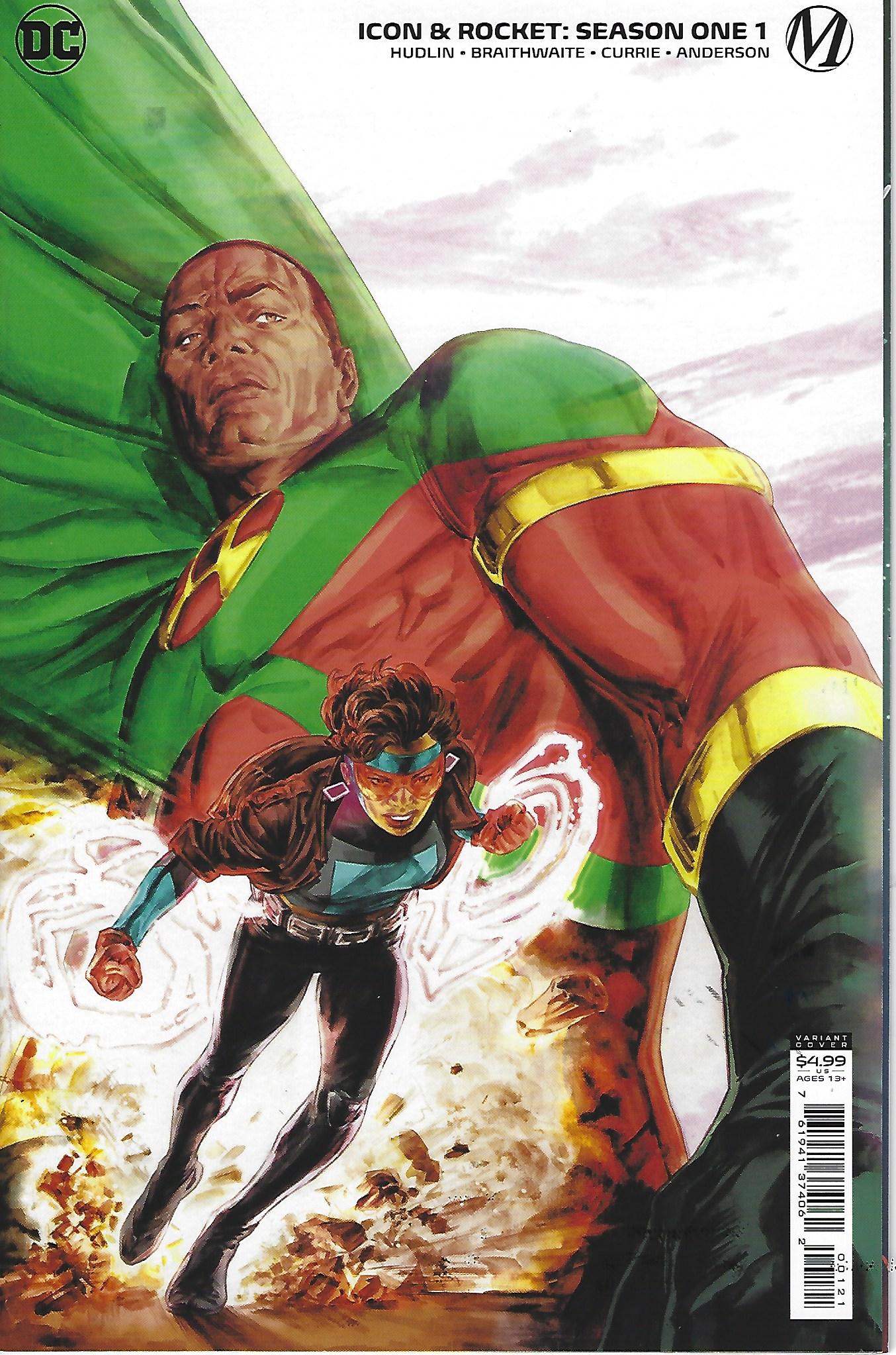 DC & Milestone Comics - Icon & Rocket Season One #1 Variant Cover C
