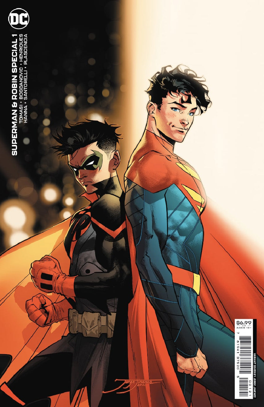 DC Comics - Superman & Robin Special #1 (One Shot) Cover B Variant