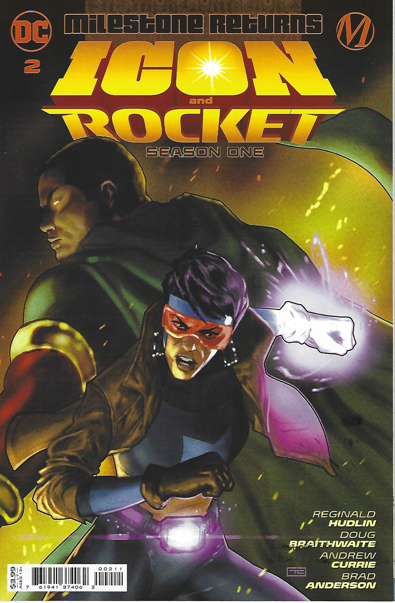 DC & Milestone Comics - Icon & Rocket