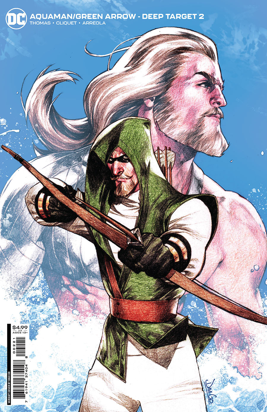 DC Comics - Aquaman Green Arrow Deep Target #2 Cover B Variant