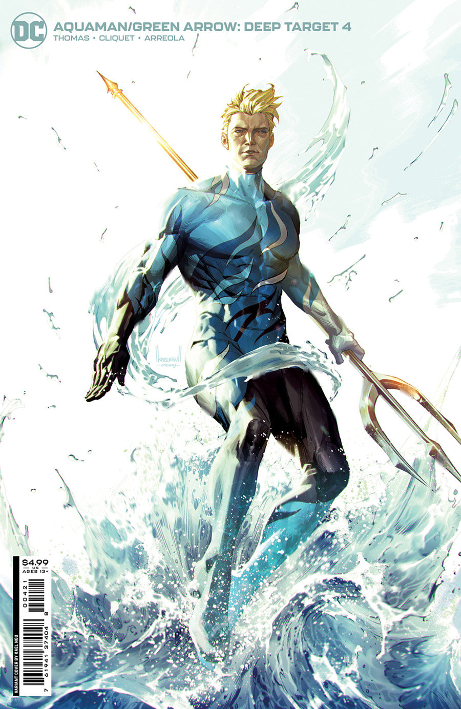 DC Comics - Aquaman Green Arrow Deep Target #4 Cover B Variant