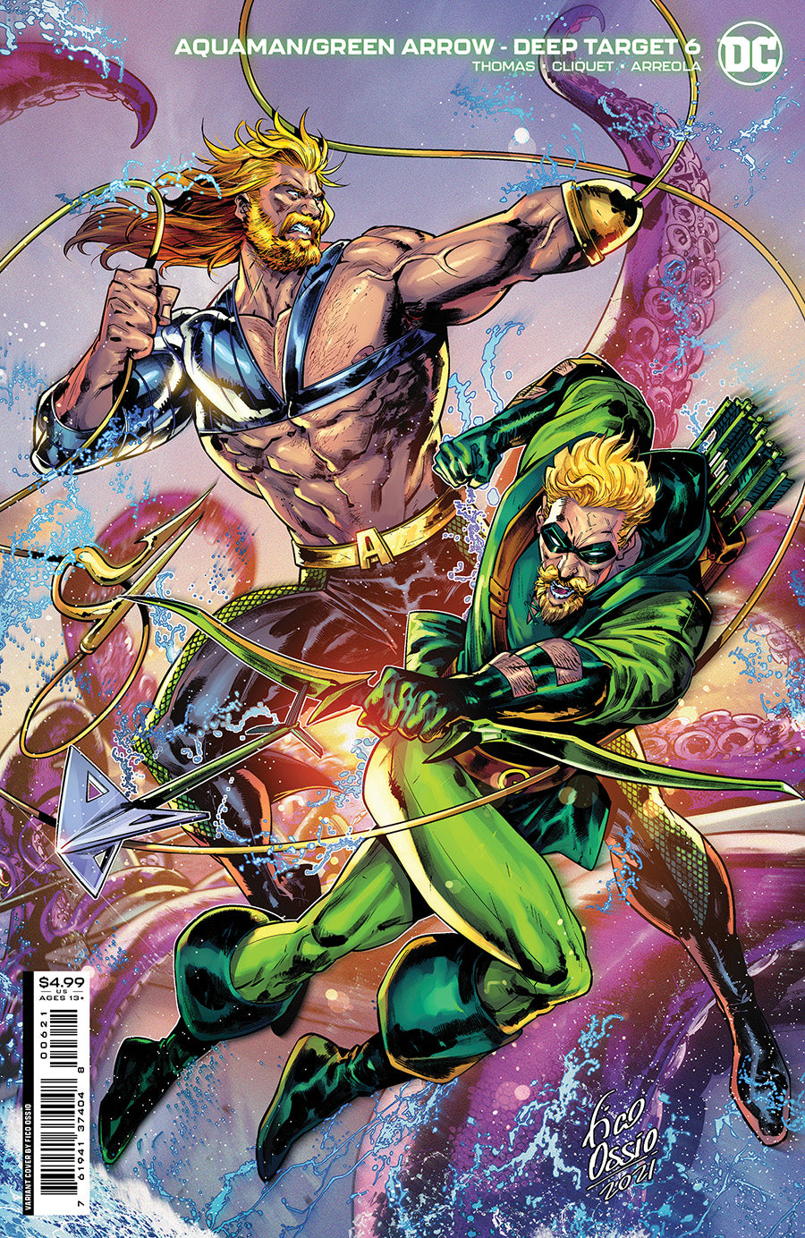 DC Comics - Aquaman Green Arrow Deep Target #6 Cover B Variant