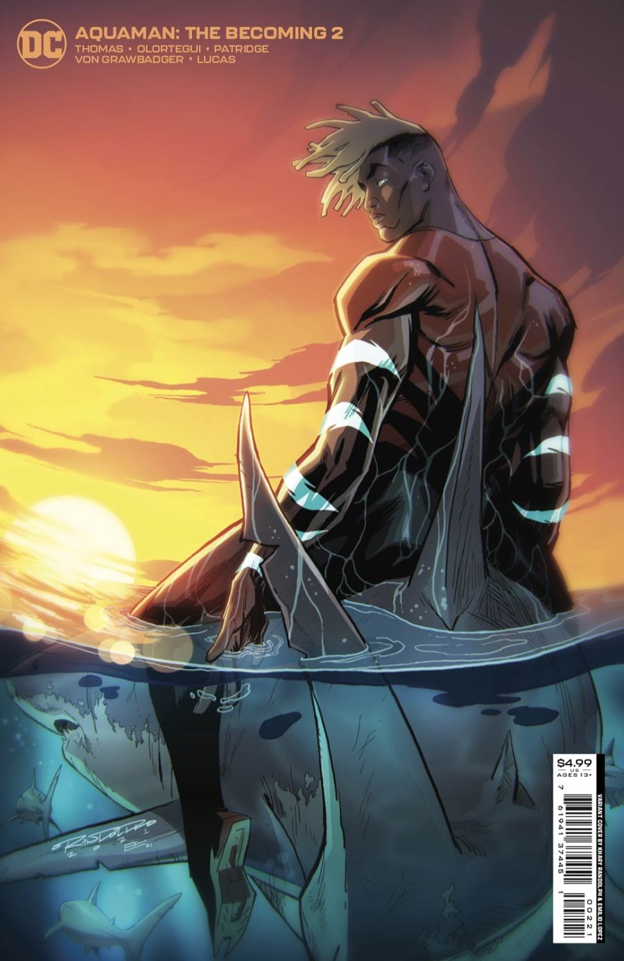 DC Comics - Aquaman The Becoming #2 Cover B Variant