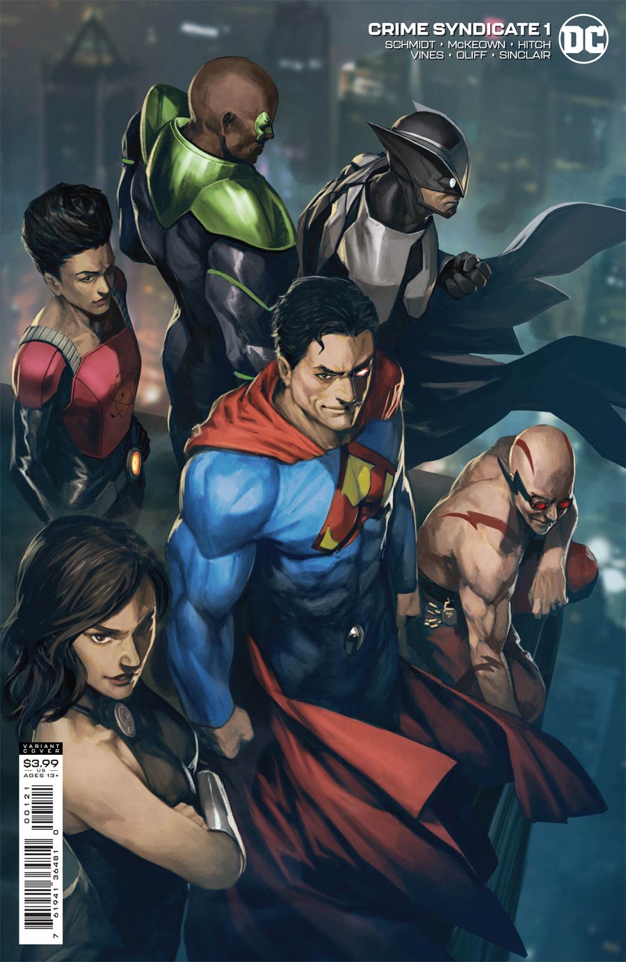 DC Comics - Crime Syndicate #1 Variant Cover B
