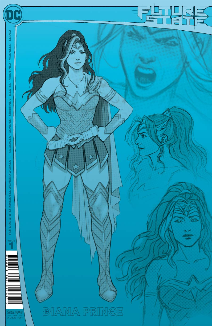 DC Comics - Future State Immortal Wonder Woman #1 Variant Cover C