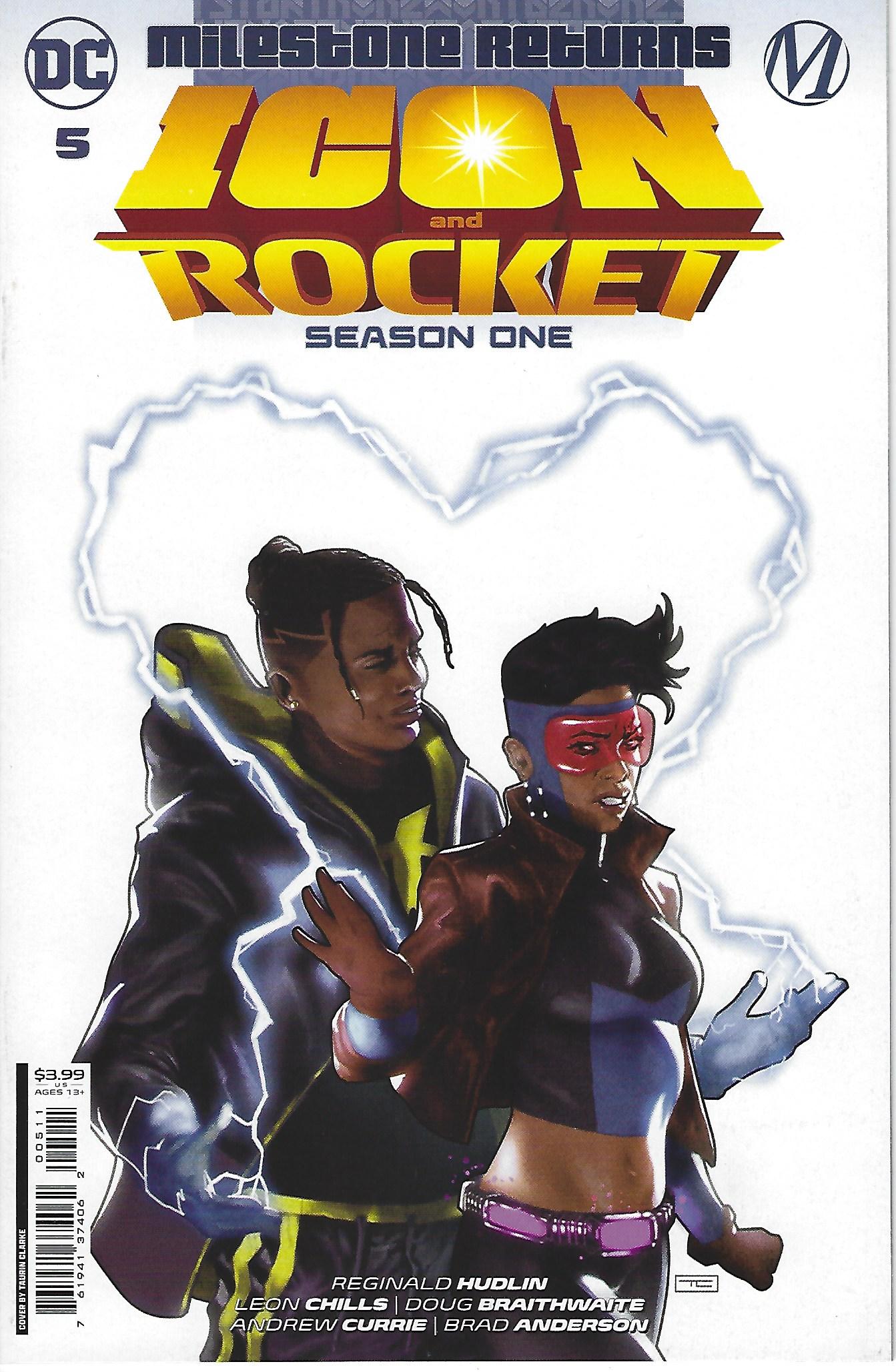 DC & Milestone Comics - Icon & Rocket Season One #5