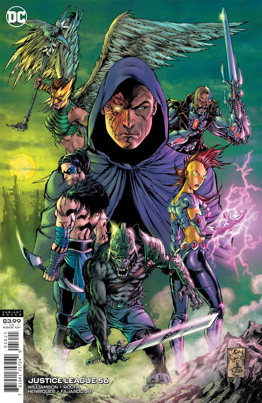 DC Comics - Justice League Vol 4 #56 Cover B Variant (Dark Nights Death Metal Tie-In)