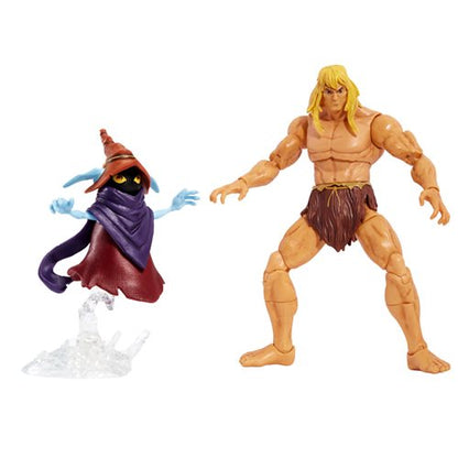 Mattel - Masters of the Universe Revelation Masterverse Savage He-Man with Orko Deluxe Action Figure 2-Pack