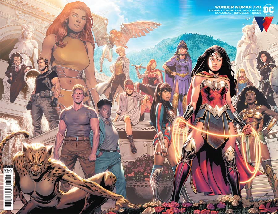 DC Comics - Wonder Woman Vol 5 #770 Cover B Variant Wraparound Cover