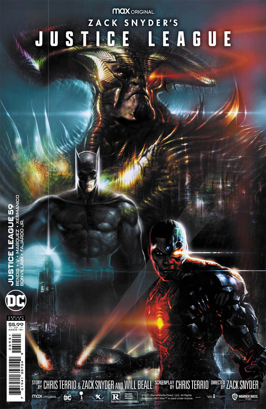 DC Comics - Justice League Vol 4 #59 Cover E Variant
