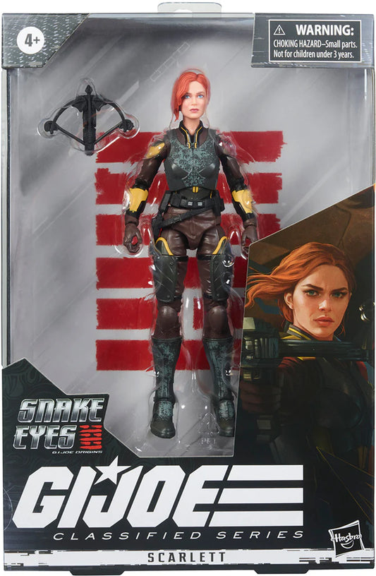 Hasbro - G.I. Joe - Scarlett - Snake Eyes The Movie