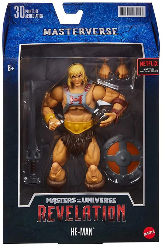 Mattel - Masters Of The Universe Revelation 7 Inch Action Figure Masterverse He-Man