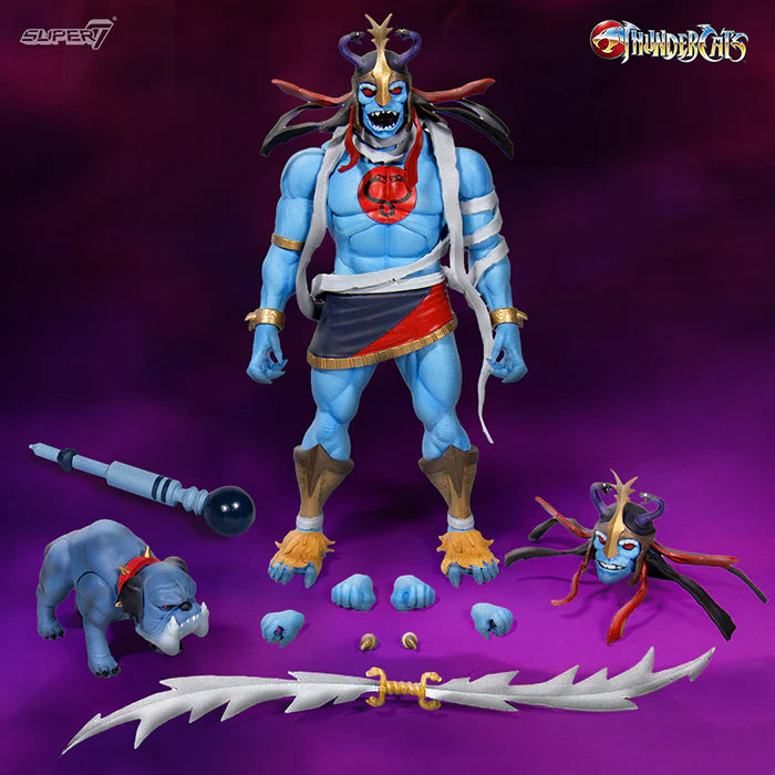 Super7 - Thundercats - Ultimates Wave 2 Mumm-Ra The Ever-Living With Ma-Mutt 2-Pack Action Figure